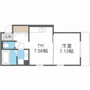 プルミエール蒲生【2階】の間取り