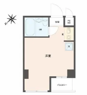 ストーク四谷【1階】の間取り