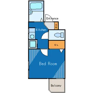 グランヴァン大井町【9階】の間取り