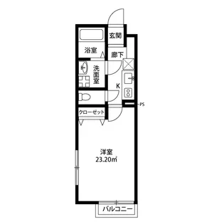 アムール 和【1階】の間取り