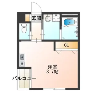ハイステージ丸和【3階】の間取り
