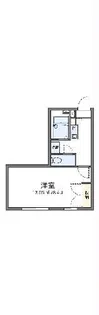 レオパレスほたるI【1階】の間取り
