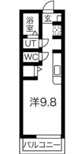 K-1榴ヶ岡【2階】の間取り