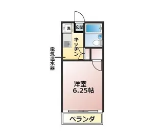カーサ・ヴェルデ【2階】の間取り