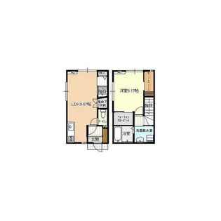 ビオラ古定塚B【1階】の間取り