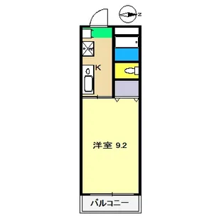 メゾン グロワール【2階】の間取り
