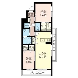 【シャーメゾン】Feliseed(フェリシード)【3階】の間取り