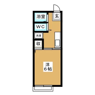 ルフレ【1階】の間取り