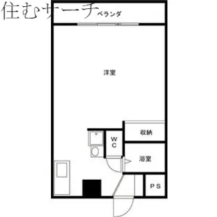 太平洋プラザ【2階】の間取り