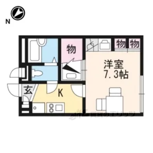 レオパレス池州町【1階】の間取り