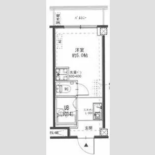 レナジア大東【2階】の間取り