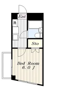 ヒルサイドフォーラム【4階】の間取り