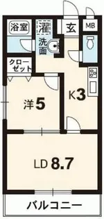グラン・パレ【3階】の間取り