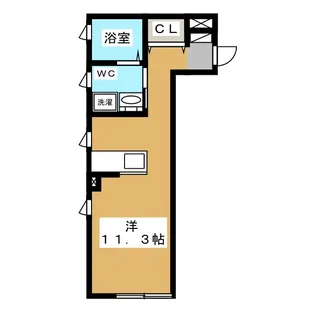 グランドソレイユ元町【1階】の間取り