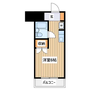 リエス高尾【1階】の間取り