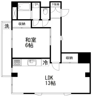 サクラビル【3階】の間取り