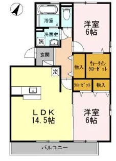 ルミエール静【3階】の間取り