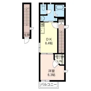 シティオ【2階】の間取り