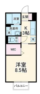 グランドール【1階】の間取り