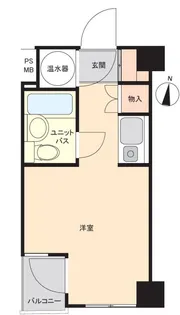 ハイベール三田【3階】の間取り