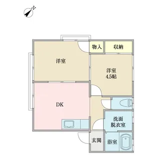 メゾンドール【1階】の間取り