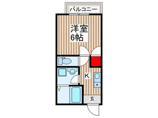 仮)ラウレア大袋【2階】の間取り