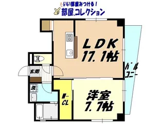 WIN小倉【4階】の間取り