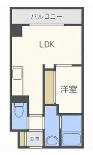 HF東札幌レジデンス【10階】の間取り