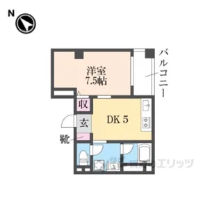 マリーズコート【8階】の間取り