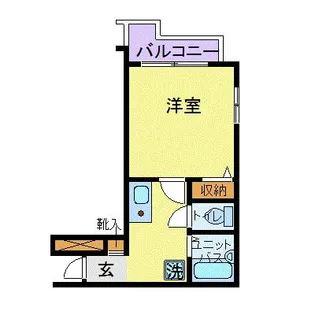 スカイコート麻布【3階】の間取り