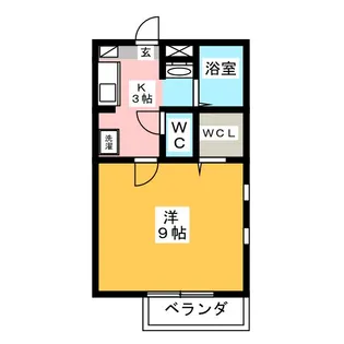メイプルII【1階】の間取り