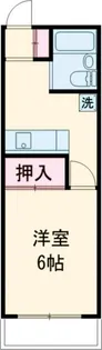コーポセブン【1階】の間取り