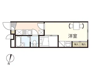 レオパレスTaki【1階】の間取り