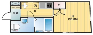 リキューザ永福【2階】の間取り