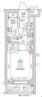 セジョリ横浜鶴見【2階】の間取り