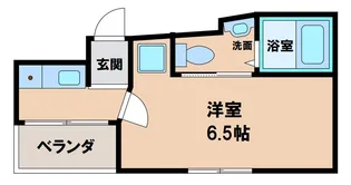 アバンサール遠里小野【4階】の間取り