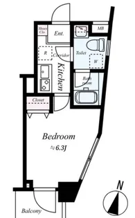 L-Flat板橋区役所前【4階】の間取り