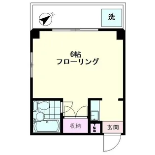 パークサイドマンション【1階】の間取り