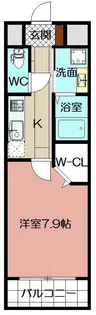 ギャラン竪町Neo【10階】の間取り