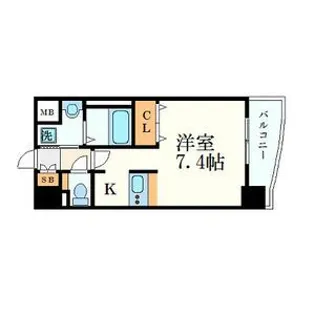 プレサンス新栄リミックス【11階】の間取り