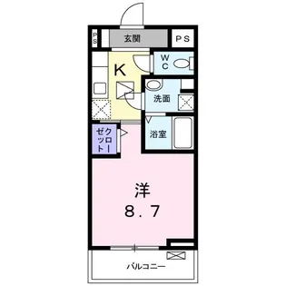 サンライン【1階】の間取り
