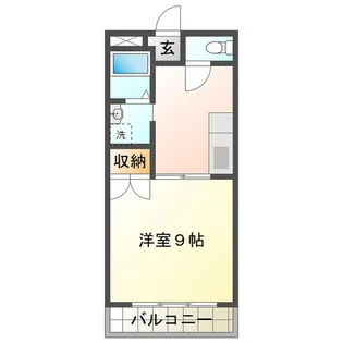 第二メゾン山本【2階】の間取り