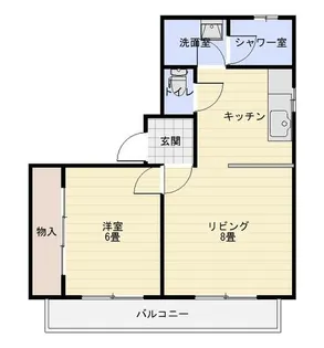 別府コージェ【2階】の間取り