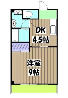 アクアヒルズ【5階】の間取り