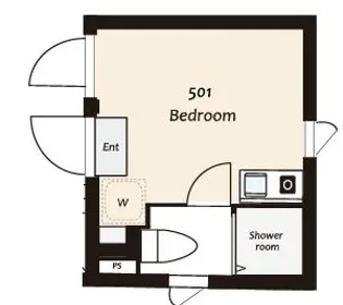 SAKURA HOUSE【5階】の間取り