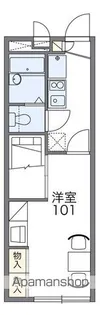 レオパレスエルドラド【2階】の間取り