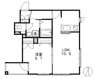 Rivier【2階】の間取り
