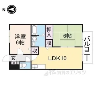 LaFeniceKokita【2階】の間取り