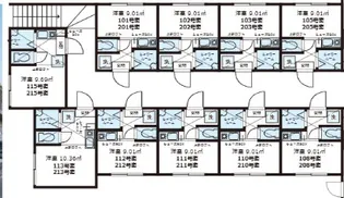 カーサ・フォレスタ【2階】の間取り