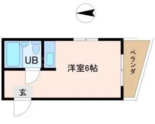 フェリス山手【1階】の間取り